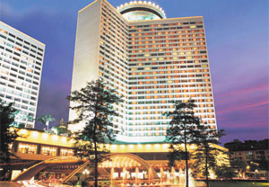 广州花园酒店是中国首批三家之一、华南地区唯一的 